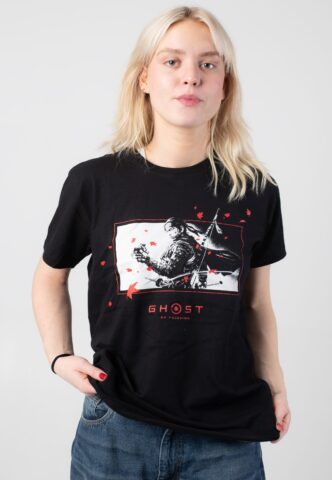 Ghost Of Tsushima – Breeze – T-Shirt – Schwarz – L – 100% Baumwolle