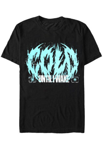Until I Wake – Cold – T-Shirt – Schwarz – XL – 100% Baumwolle