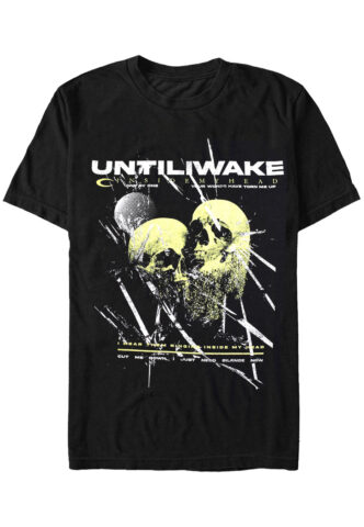 Until I Wake – Inside My Head – T-Shirt – Schwarz – XXL – 100% Baumwolle