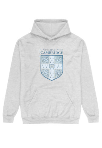 Universities – University Of Cambridge Shield Heather Grey – Hoodie – Grau – L – 75% Baumwolle, 25% Polyester