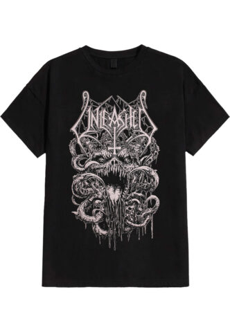 Unleashed – Dragon – T-Shirt – Schwarz – M – 100% Baumwolle