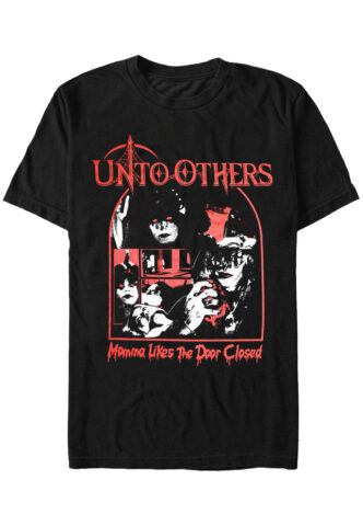Unto Others – Momma Likes The Door Closed – T-Shirt – Schwarz – XL – 100% Baumwolle