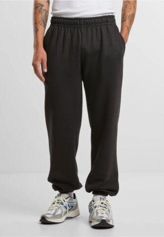 Urban Classics – Basic Essential Black – Jogginghose – Schwarz – M – 50% Baumwolle, 50% Polyester