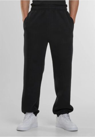 Urban Classics – Fluffy Black – Jogginghose – Schwarz – XXL – 70% Baumwolle, 30% Polyester