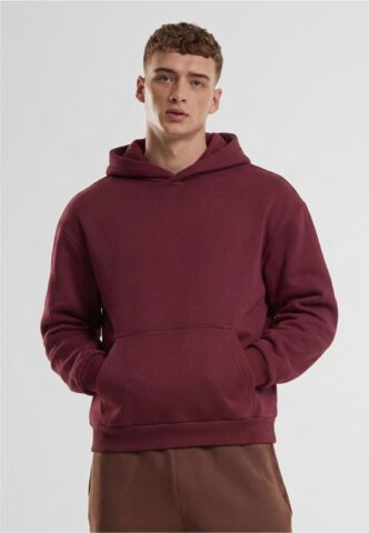 Urban Classics – Fluffy Burgundy – Hoodie – Weinrot – XL – 70% Baumwolle, 30% Polyester