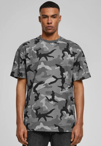Urban Classics – Heavy Oversized Dark Camo – T-Shirt – Tarnfarben – M – 100% Baumwolle