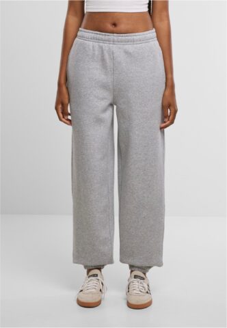 Urban Classics – Ladies Fluffy Heathergrey – Jogginghose – Grau – XL – 70% Baumwolle, 30% Polyester