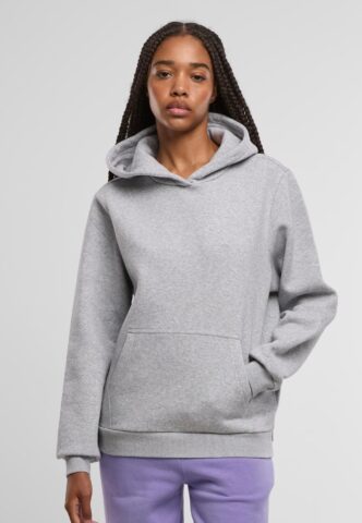 Urban Classics – Ladies Fluffy Heathergrey – Hoodie – Grau – M – 70% Baumwolle, 30% Polyester
