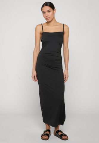 Urban Classics – Ladies Long Spaghetti Black – Kleid – Schwarz – L – gid://shopify/Metaobject/234799268077