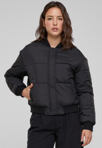Urban Classics – Ladies Puffer Black – Jacke – Schwarz – XL – Obermaterial: 100% Polyester; Futter: 100% Polyester