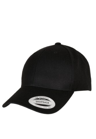 Urban Classics – Premium Curved Visor Black – Cap – Schwarz – Onesize – 80% Polyacryl, 20% Wolle