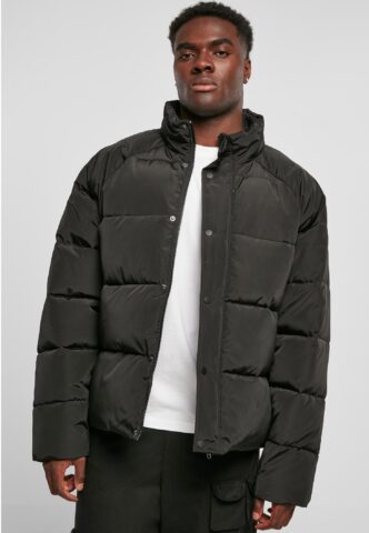 Urban Classics – Raglan Puffer Black – Jacke – Schwarz – XXL – Obermaterial: 100% Polyester; Futter: 100% Polyester