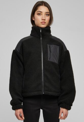 Urban Classics – Sherpa Mix Black – Jacke – Schwarz – XS – 100% Polyester