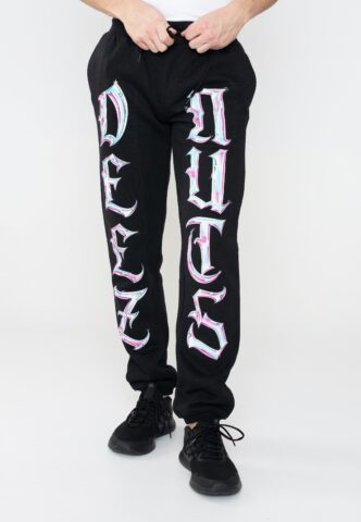 Deez Nuts – Chrome – Jogginghose – Schwarz – M – 65% Baumwolle, 35% Polyester