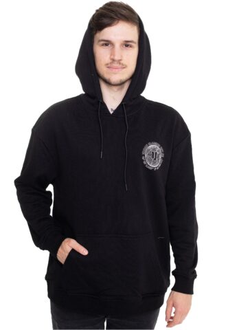 Urban Classics – Globetrotter Black – Hoodie – Schwarz – S – 65% Baumwolle, 35% Polyester