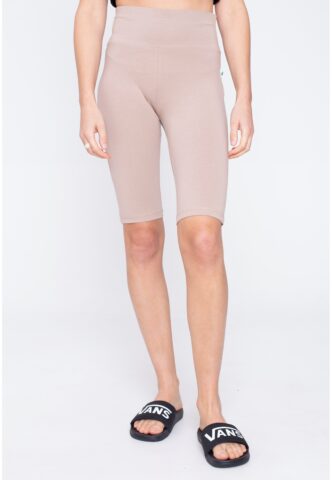 Urban Classics – Ladies Organic Stretch Jersey Cycle Softtaupe – Shorts – Braun – M – 95% Biobaumwolle, 5% Elastan