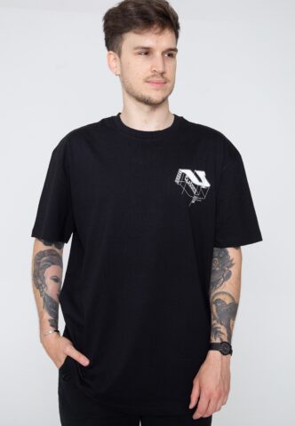 Urban Classics – Organic Constructed Black – T-Shirt – Schwarz – S – 100% Bio-Baumwolle