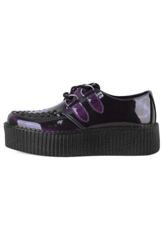 T.U.K. – Viva High Purple Metallic – Girl Schuhe – Lila – EU 37 – Synthetic/Textile/Gummi