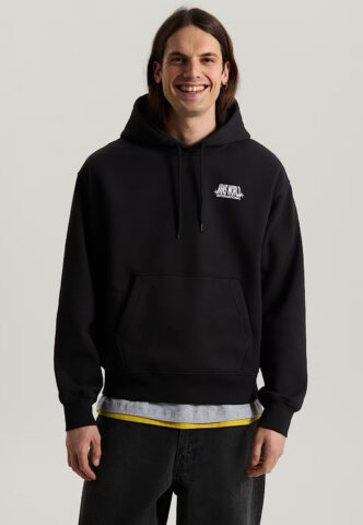 Vans – Vans World Intl Black – Hoodie – Schwarz – XL – 100% Baumwolle