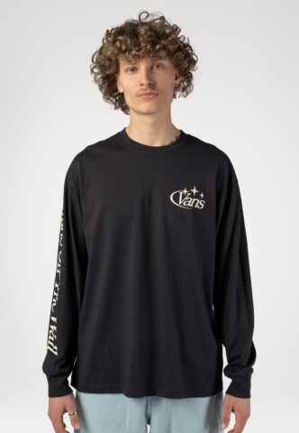 Vans – Advanced Vee Black – Longsleeve – Schwarz – M – 100% Baumwolle