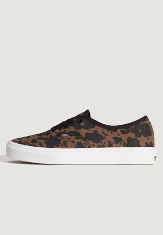 Vans – Authentic Animalier Cow Print – Schuhe – Braun – EU 43 – Textile/Textile/Gummi