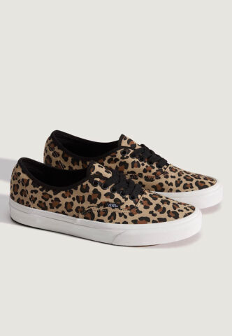 Vans – Authentic Animalier Leopard – Girl Schuhe – Braun – EU 38,5 – Textile/Textile/Gummi