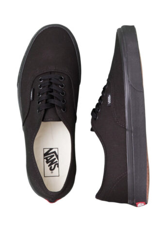 Vans – Authentic Black/Black – Schuhe – Schwarz – EU 41 – Textile/Textile/Gummi