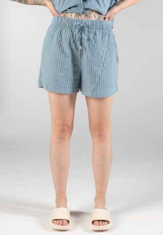 Vans – Bedford Knit Citadel – Shorts – Blau – S – 100% Baumwolle