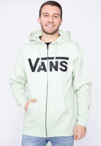 Vans – Classic Zip Celadon Green – Zipper – Grün – XXL – 100% Baumwolle