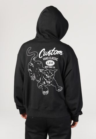 Vans – Custom Cat Black – Hoodie – Schwarz – XL – 100% Baumwolle