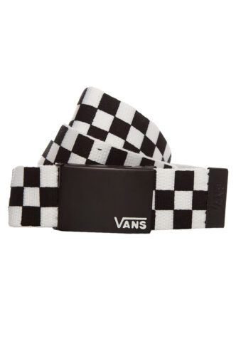 Vans – Deppster II Web Black/White – Gürtel – Schwarz – Onesize – 100% Polyester