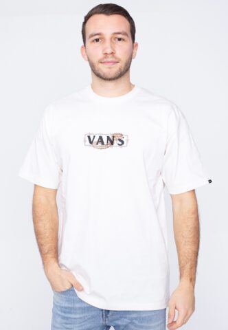 Vans – Desert Pack Easy Box Antique White – T-Shirt – Weiß – S – 100% Baumwolle