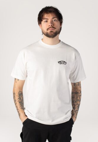 Vans – Double Standard White/Black – T-Shirt – Weiß – XL – 100% Baumwolle
