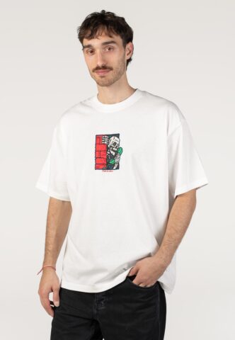 Vans – Feel So Alive White – T-Shirt – Weiß – S – 100% Baumwolle
