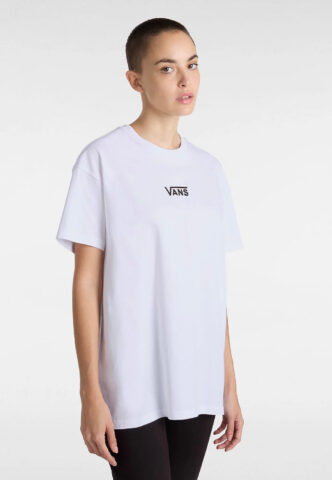 Vans – Flying V Oversized White – T-Shirt – Weiß – S – 100% Baumwolle