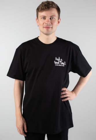 Vans – Good Times 66 Black – T-Shirt – Schwarz – M – 100% Baumwolle