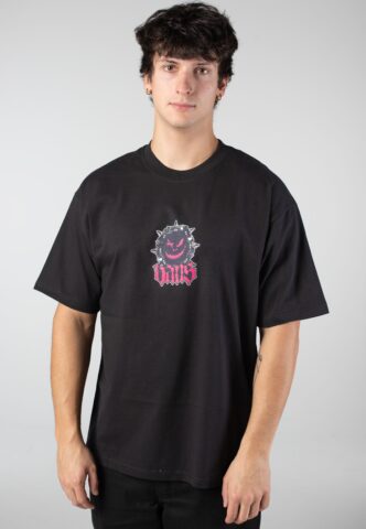 Vans – Happy Spike Black – T-Shirt – Schwarz – XL – 100% Baumwolle