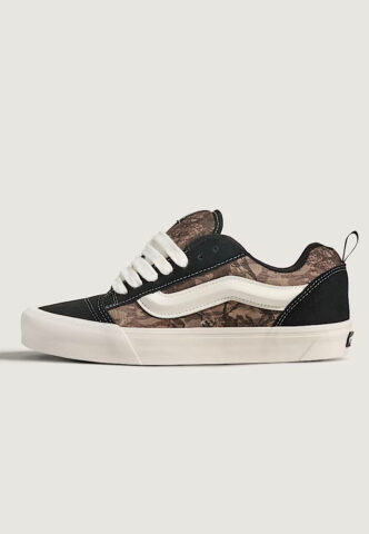 Vans – Knu Skool Cali Camo Black – Schuhe – Schwarz – EU 46 – Textile, Leather/Textile/Gummi