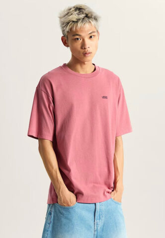 Vans – Left Chest II Loose Mauvewood – T-Shirt – Pink – XXL – 100% Baumwolle
