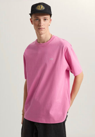 Vans – Left Chest II Loose Pink Fizz – T-Shirt – Pink – M – 100% Baumwolle