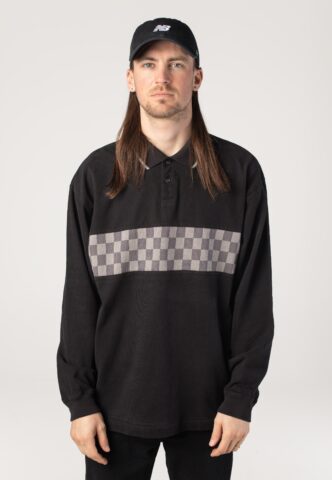 Vans – Medford Checkerboard Black – Longsleeve – Schwarz – S – 100% Baumwolle