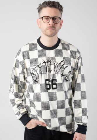 Vans – Metal Arch Soccer Knit Lemon Icing/Black – Longsleeve – Beige – M – 100% Polyester