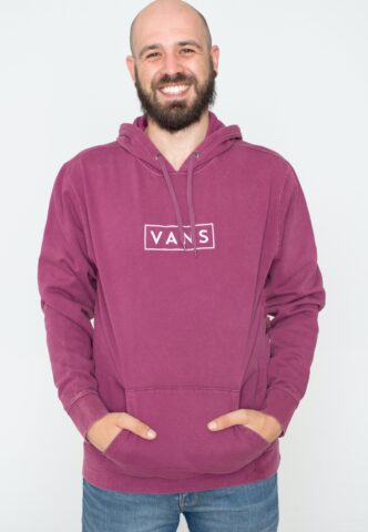 Vans – Mn Easy Wash Purple Potion – Hoodie – Lila – M – 85% Baumwolle, 15% Polyester