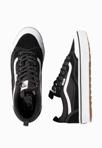 Vans – MTE Old Skool Waterproof Insulated Black/White – Schuhe – Schwarz – EU 40 – Textile, Leather/Textile/Gummi