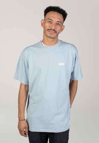 Vans – New Left Chest Soft Slate – T-Shirt – Blau – XXL – 100% Baumwolle