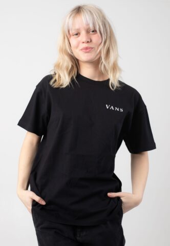 Vans – Night Orb Oversized Black – T-Shirt – Schwarz – L – 100% Baumwolle