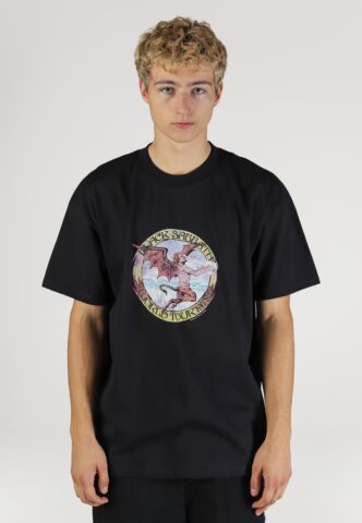 Vans x Black Sabbath – Obi Black – T-Shirt – Schwarz – M – 100% Baumwolle