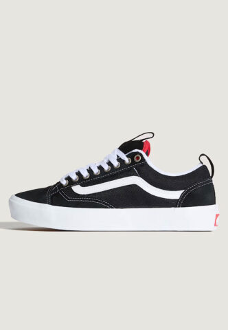 Vans – Skate Old Skool 36 + Black/White – Schuhe – Schwarz – EU 36 – Textile, Leather/Textile/Gummi