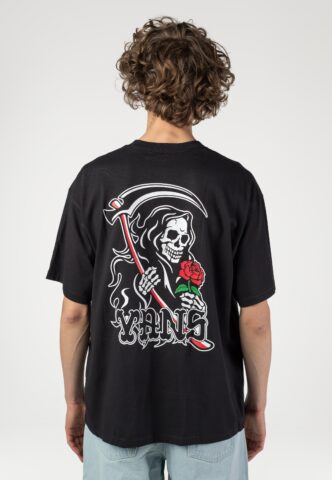 Vans – So Long Reaper Black – T-Shirt – Schwarz – M – 100% Baumwolle