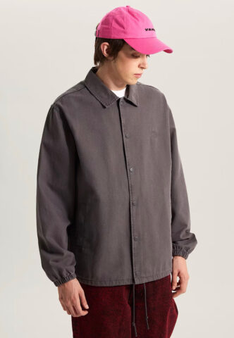 Vans – Torrey Pigment Canvas Coaches Asphalt – Jacke – Grau – XL – 100% Baumwolle